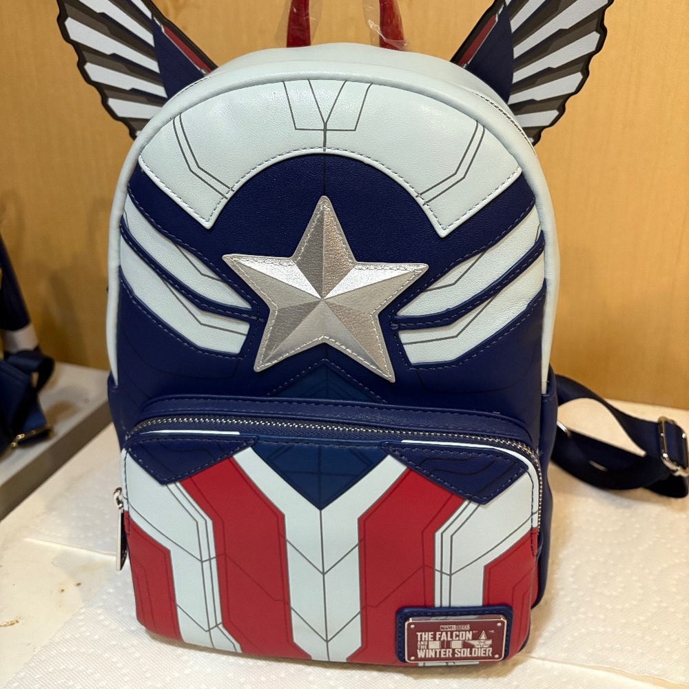 The Falcon Captain America Loungefly Backpack